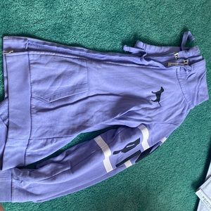 Lavender zip up hoodie